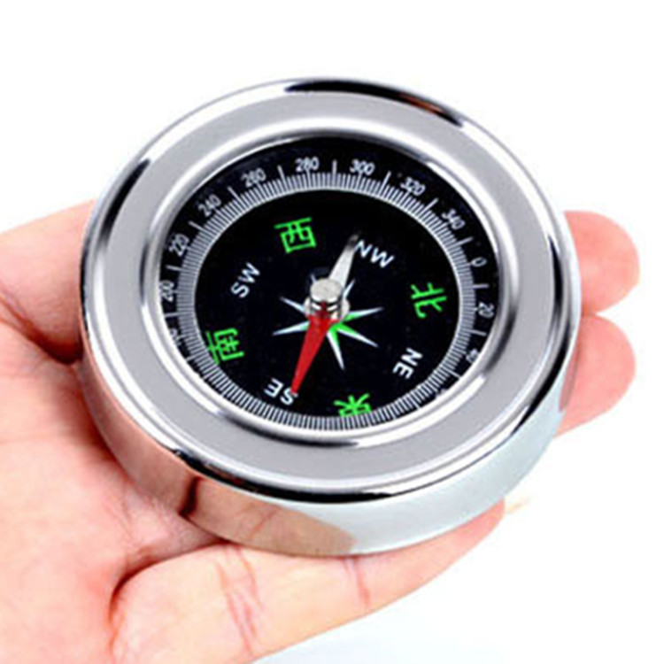 Multi-functional outdoor adventure equipment, travel and camping stainless steel compass/compass, orienteering supplies details Picture