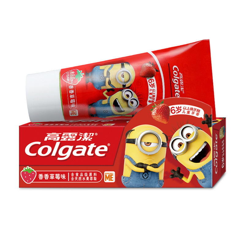 Colgate Children's Toothpaste (Under 6 years old) Fragrant Strawberry Flavor 40G details Picture