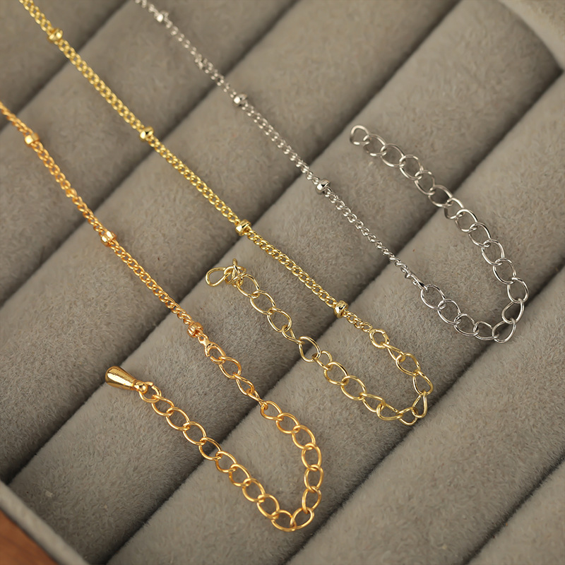 Pendant beads, chain, chain accessories, diy handcrafted materials, bracelet, necklace, earrings, tassel chain, side chain full figure