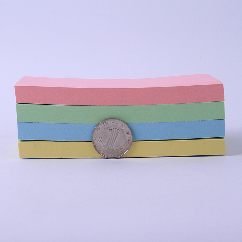 3x5-inch large color paper can be used for n times to stick 100 color paper sticky notes. Customized size and number of sheets can be printed Specification image
