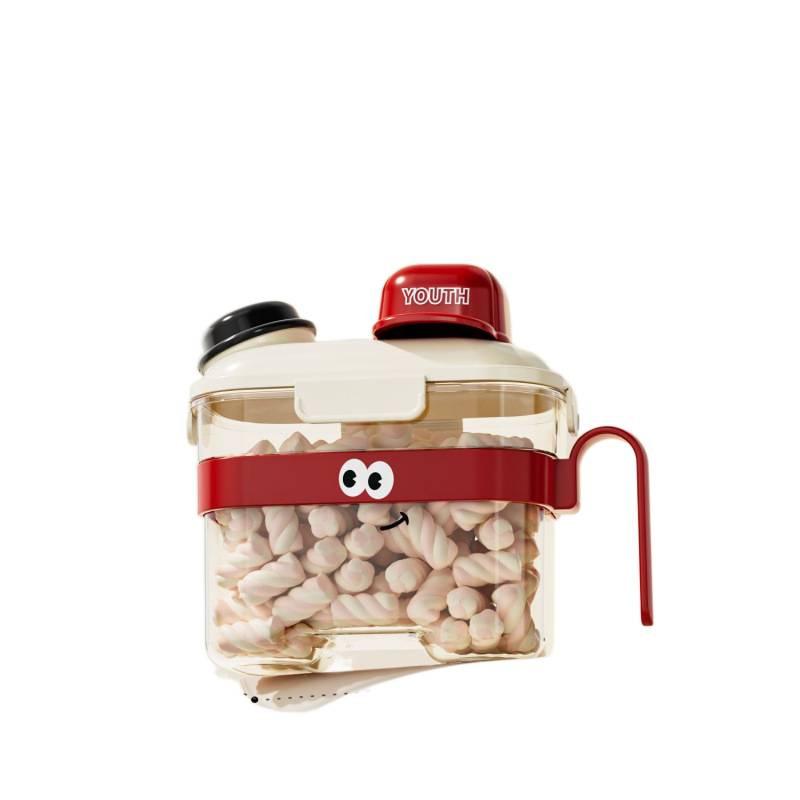 Transparent thickened kitchen grain storage bucket, household rice bucket sealed jar, moisture-proof and insect-proof storage box, grain storage jar Item Picture