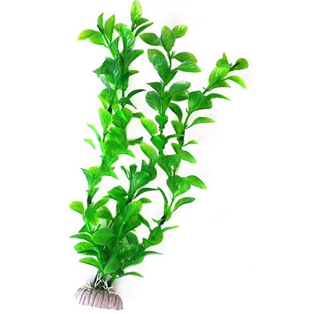 Wholesale high-quality fish tank simulation aquatic plants 25cm long plastic green grass aquarium decoration fish tank decoration aquatic plants details Picture