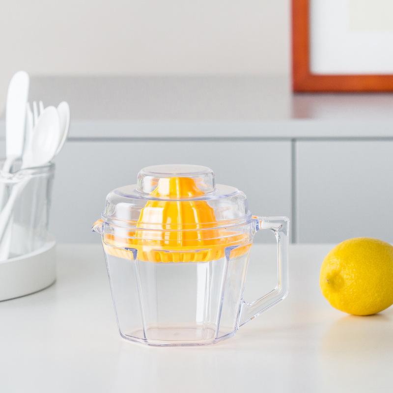 万福9957塑料榨汁机手动榨汁器简易压汁器便携果汁挤汁器一件代发细节图