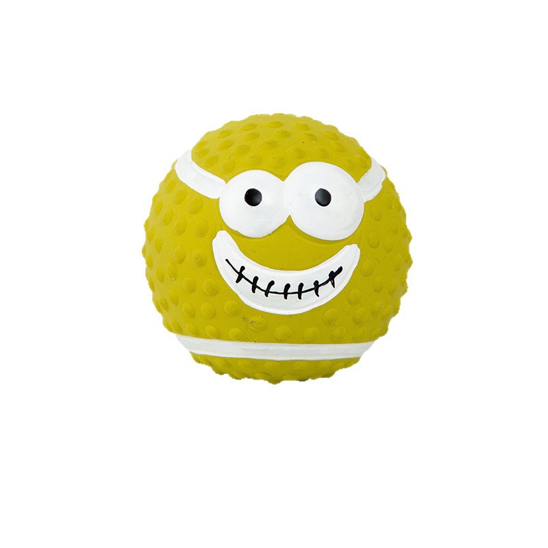 Pet latex toys, teething rugby balls, elastic balls, barking dog toys, self-entertainment pet dog toys Application Scenario