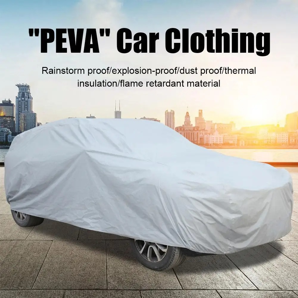 Universal car cover, car PEVA45G sun visor, rainproof, waterproof and sun-proof car cover, car cover, car cover