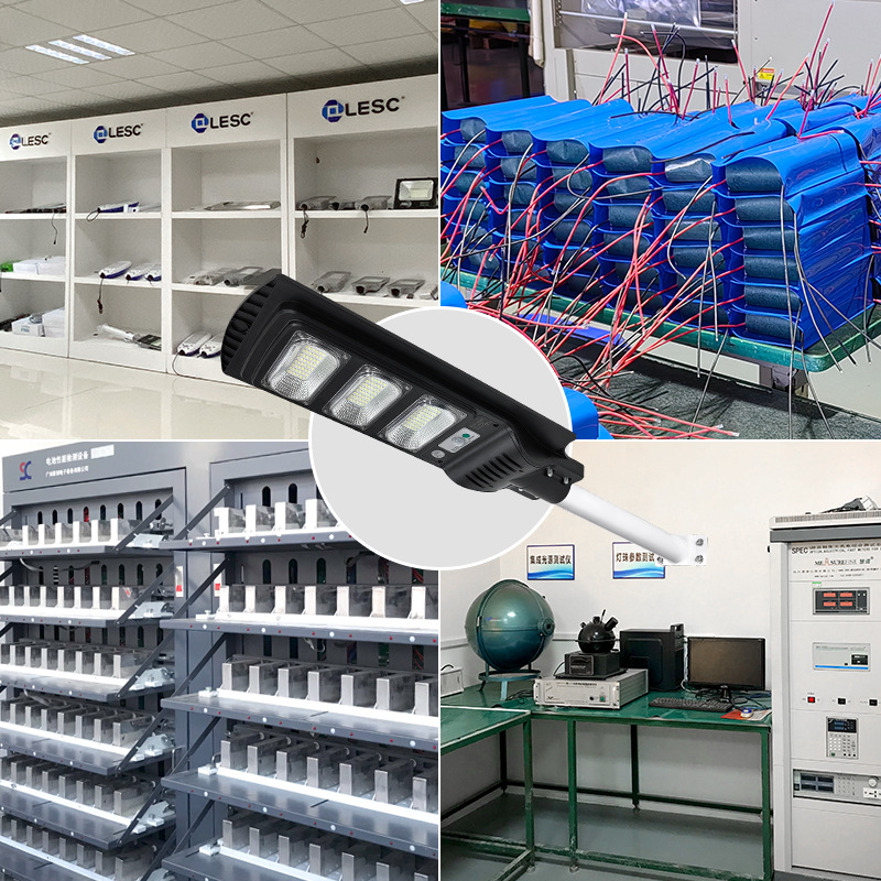 Wholesale solar street lamps from manufacturers, cross-border integrated outdoor garden lamps, and human-sensing solar street lamps Application Scenario