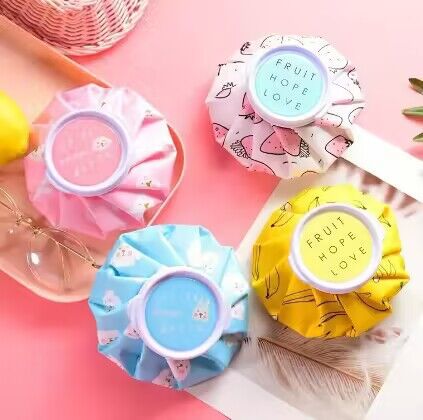 Cute cartoon ice pack, cold and hot compress, reusable home water-filled children's cooling ice pack, sports water-filled ice pack