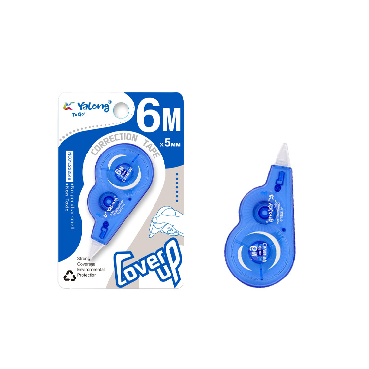 Yalong Cross-border Student Wholesale 6m correction tape for text correction stationery for students and offices