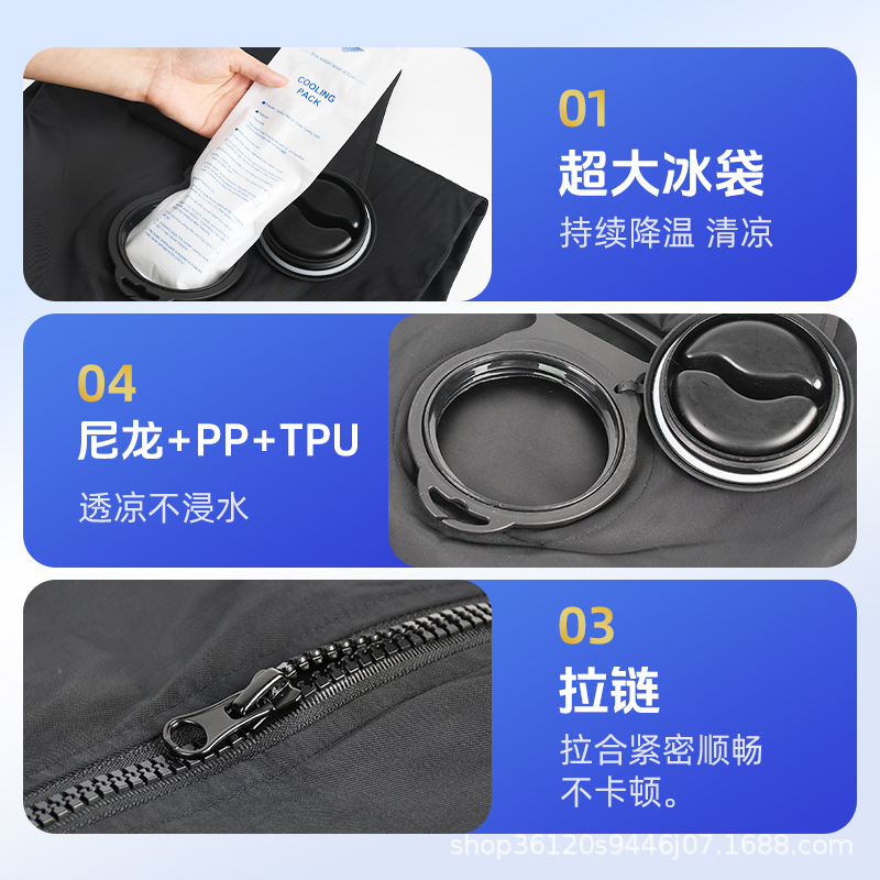 Cold and hot countertop water dispenser, water circulation refrigeration, vest cooling wonder, portable drinking water equipment Specification image