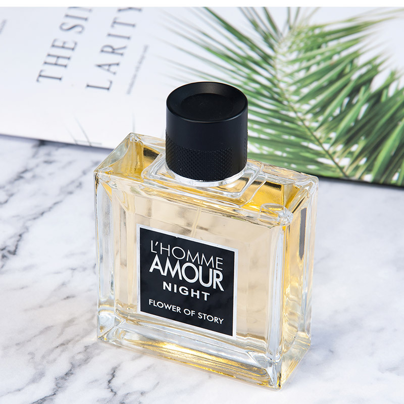 Flower Story Men's Charm Attraction Eau de Toilette Gift Box Set with Long-lasting Floral Fragrance, live-streamed cross-border wholesale in Vietnam