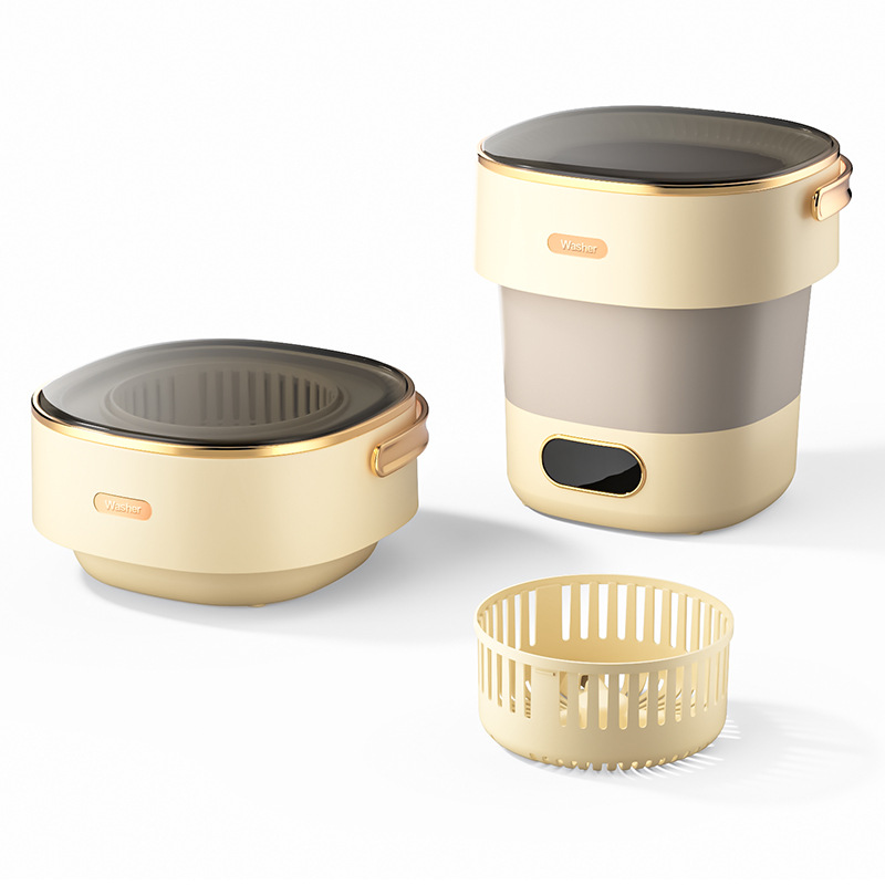 【 Source Factory 】 Folding washing machine, portable household underwear, underpants, socks, mini washing machine available for customization