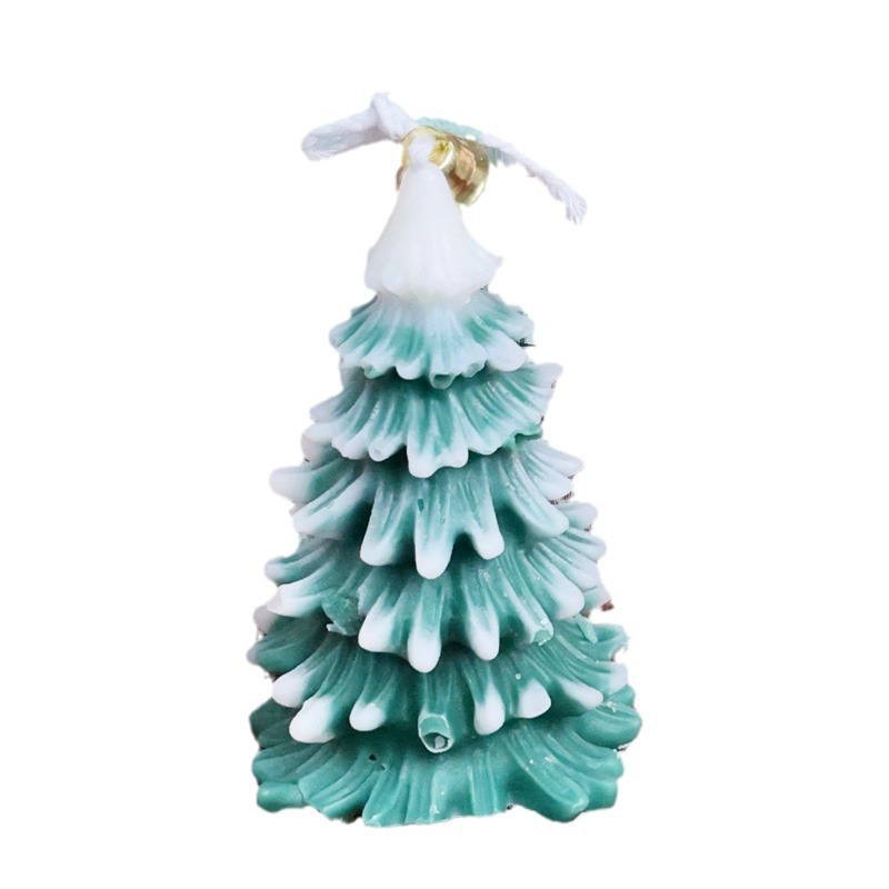 Vela de navidad transfronteriza decoración de regalo acompañante de fiesta de cumpleaños regalo de mano árbol de navidad vela perfumada caja de regalo juego Item Picture