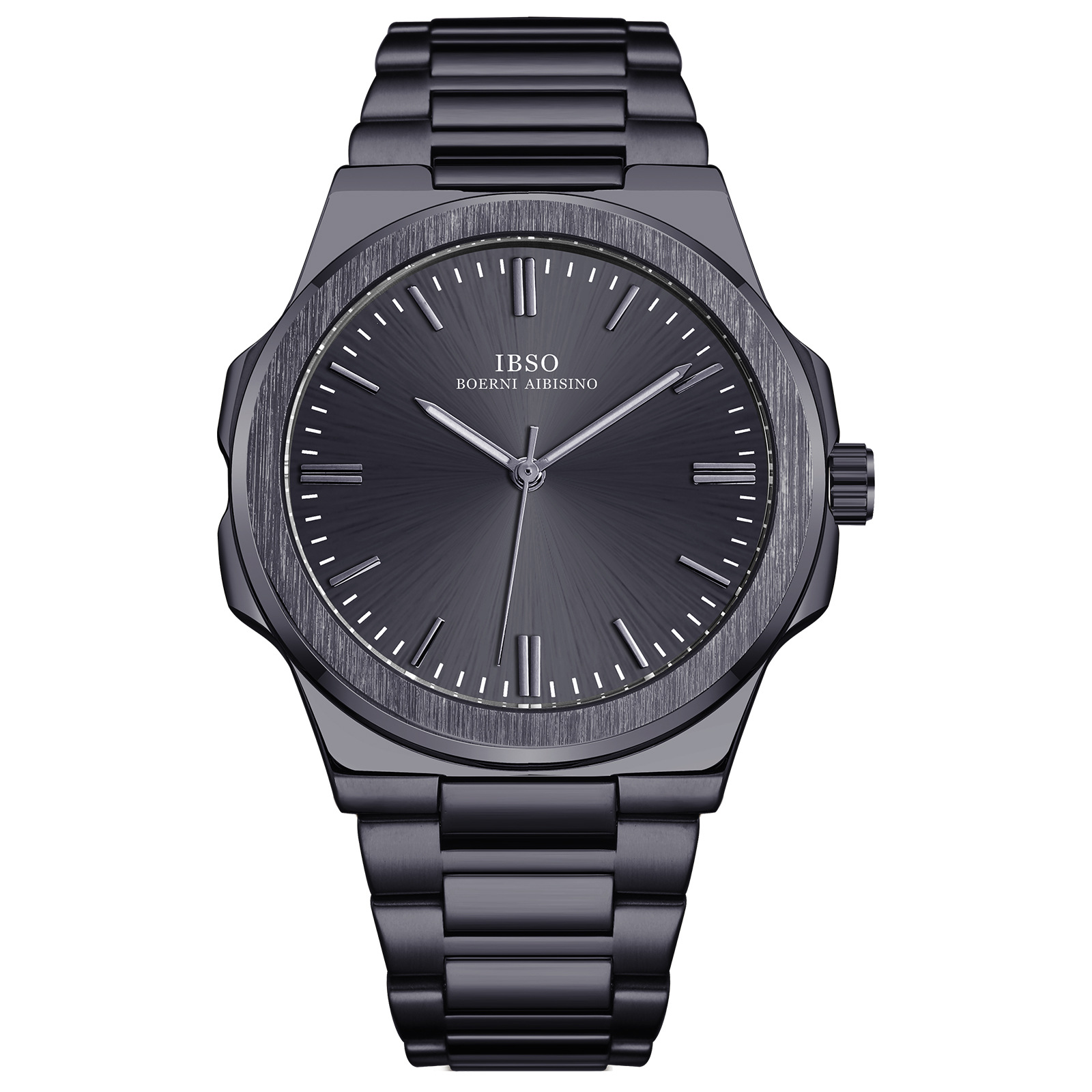IBSO男士石英表時(shí)尚金屬表帶簡(jiǎn)約商務(wù)男表跨境爆款腕表細(xì)節(jié)圖