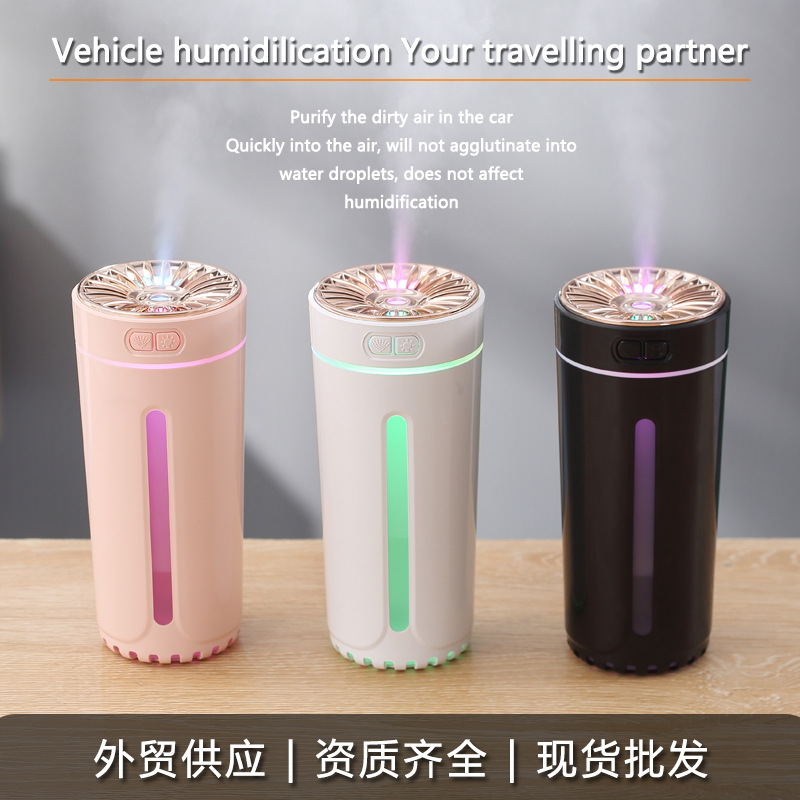 外贸亚马逊加湿器humidifier车内净化USB香氛喷雾机跨境专供跨境加湿器