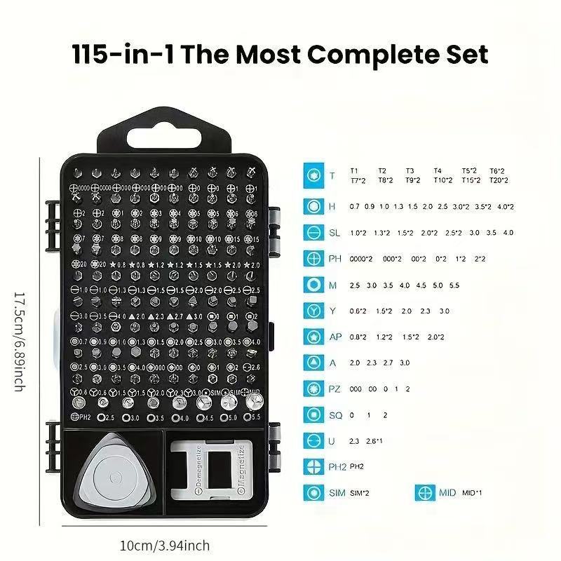 The 115-in-one purple screwdriver tool set for mobile phone and telecommunications repair tools and screwdrivers is a cross-border bestseller Application Scenario