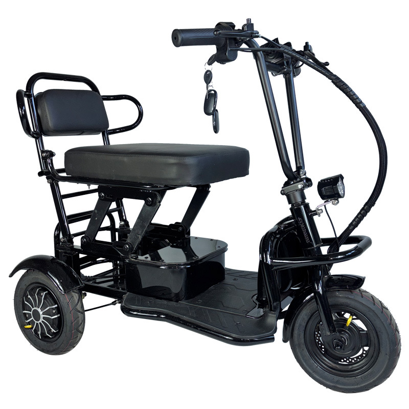 Direct sales from the manufacturer of electric three-wheeled household leisure small adult battery vehicles. Mini portable travel, foldable Specification image