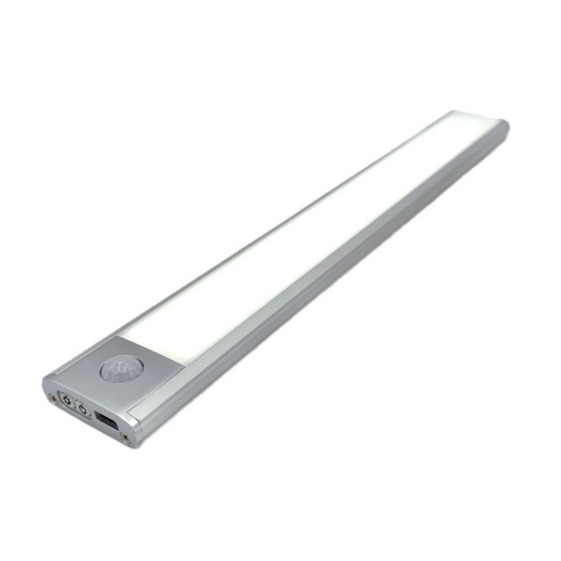 Cross-border intelligent human body sensing led light, ultra-thin long magnetic self-adhesive light strip, rechargeable wardrobe and cabinet light Item Picture