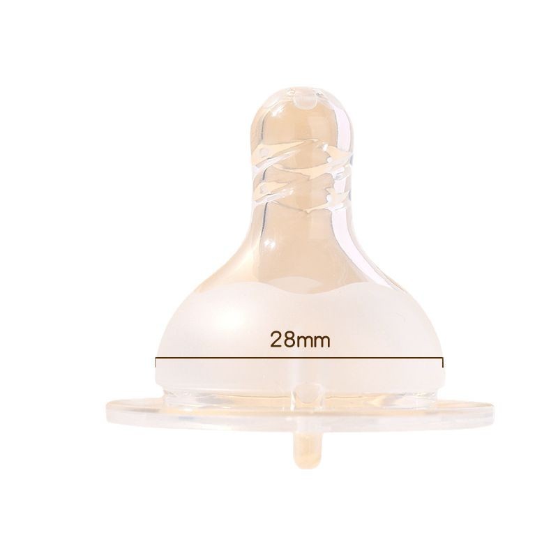 奶嘴/跨境电商新款奶嘴/跨境电商母婴用品/硅胶挂绳/跨境电商新款奶瓶白底实物图