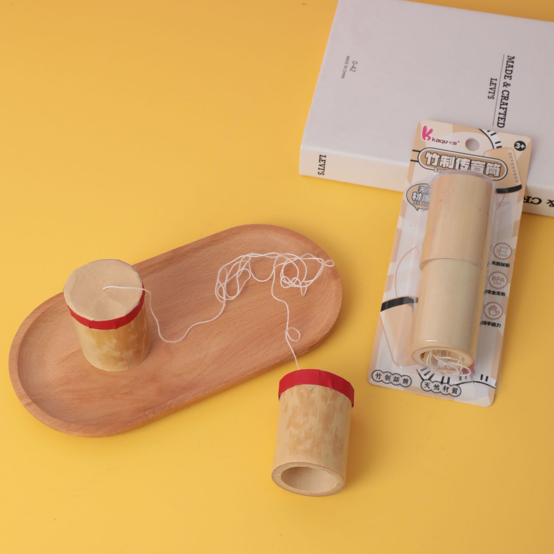 The 80s generation's nostalgic childhood wooden toys, interactive game props for playing house, old-fashioned childhood memories, and the best-selling megaphone