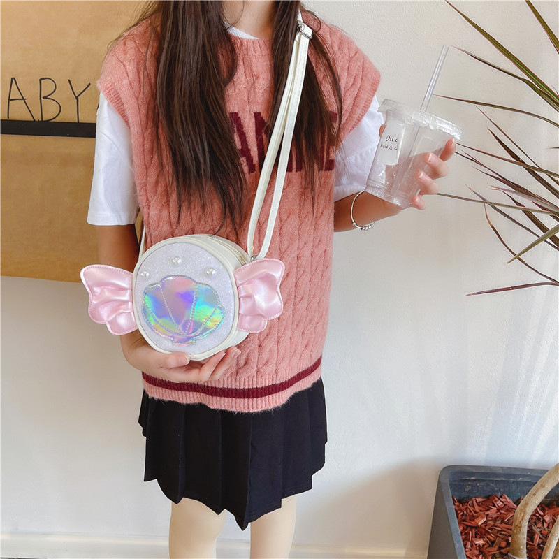 Versión coreana bolsa de niños lindo cartoon candy lentejuelas bolsa de un hombro bolsa de cuerpo cruzado de radium bolsa de cambio Application Scenario