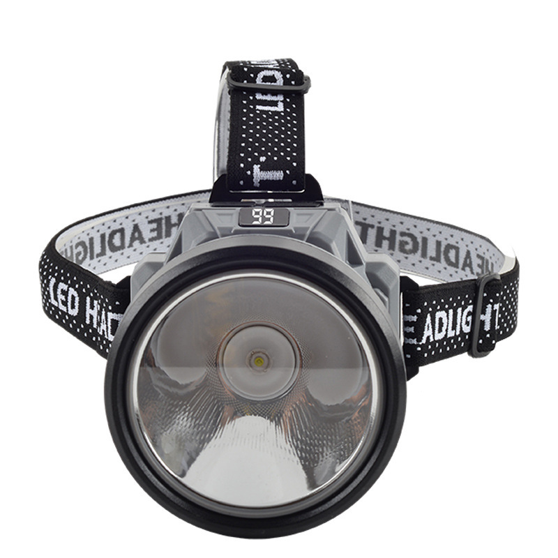 Cross-border multi-functional high-intensity headlamp Type-c charging sensor headlamp with detachable battery for night users Item Picture