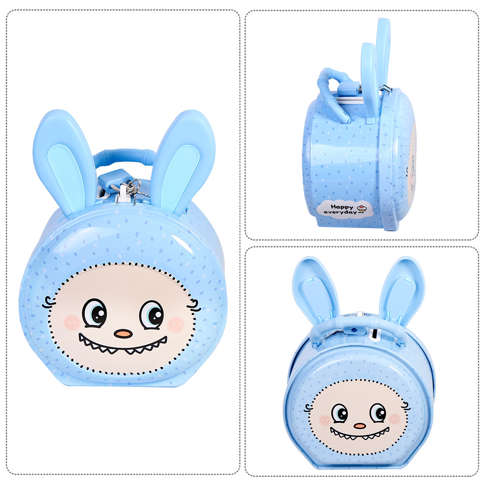 卡通存钱罐小孩女学生可存可取储存罐摆件生日礼物儿童储蓄罐产品图