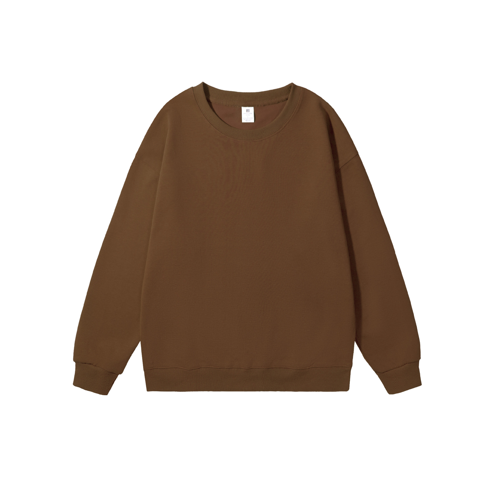 Wholesale and customization of cross-border European and American round-neck sweatshirts, 320G loose large-sized long-sleeved sweatshirts, men's trendy casual jackets details Picture