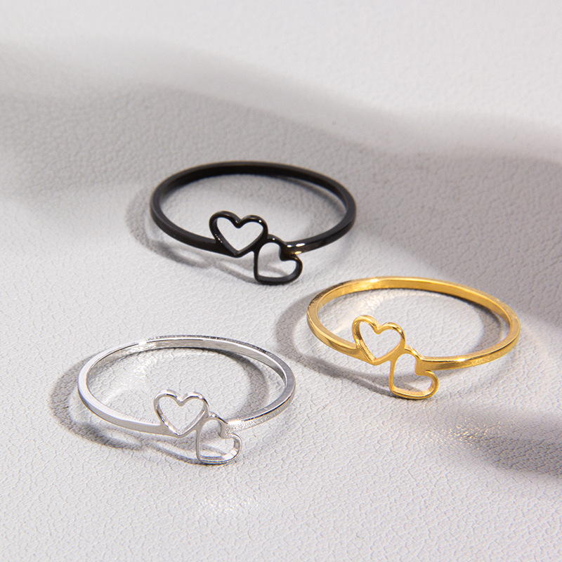 戒指/情侣戒指/戒指空托/对戒情侣个性/纯银戒指产品图