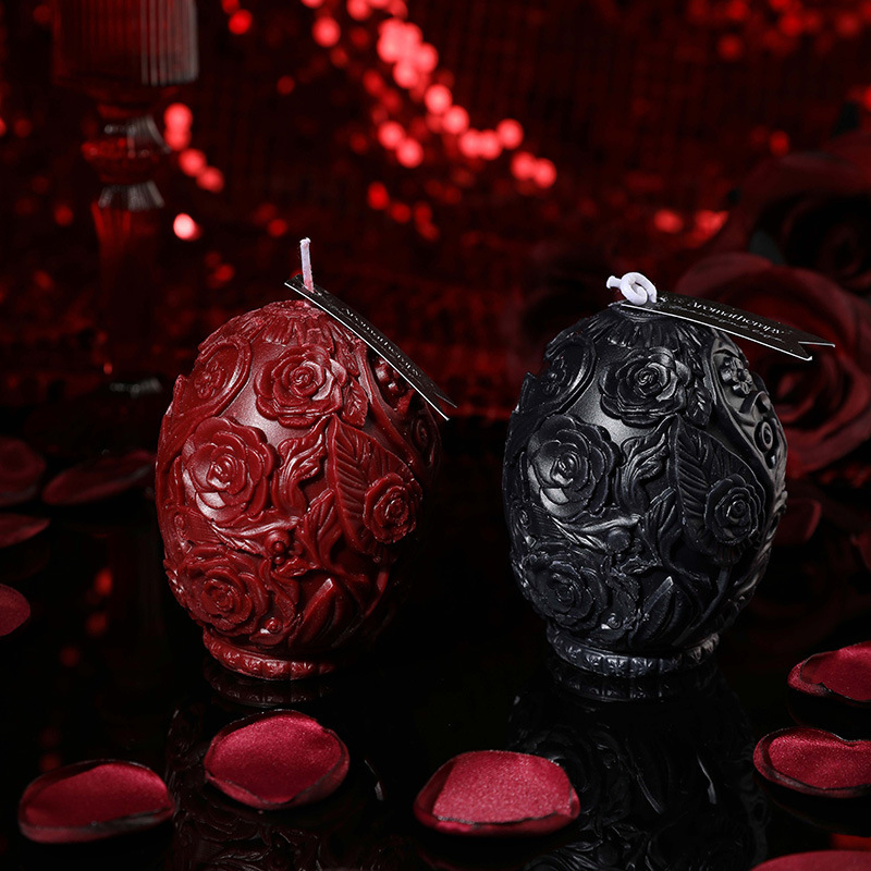 Cross-border low-temperature 42-degree spherical flower home scented candle, low-temperature fun, special for couples and beginners, skin-friendly wholesale details Picture