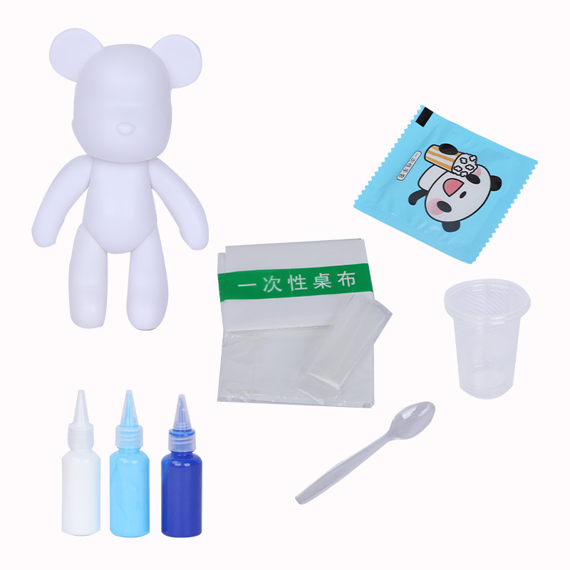 石膏娃娃玩具/石膏娃娃/石膏娃娃袋/DIY彩绘/茶宠细节图