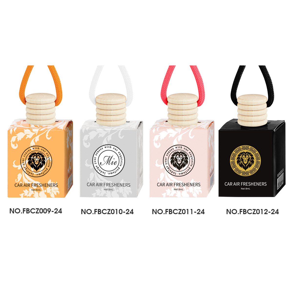 Cross-border exclusive FORMBO Mini car Perfume, Aroma Diffuser, car hanging accessory, alcohol-free refreshing car aroma diffuser Item Picture