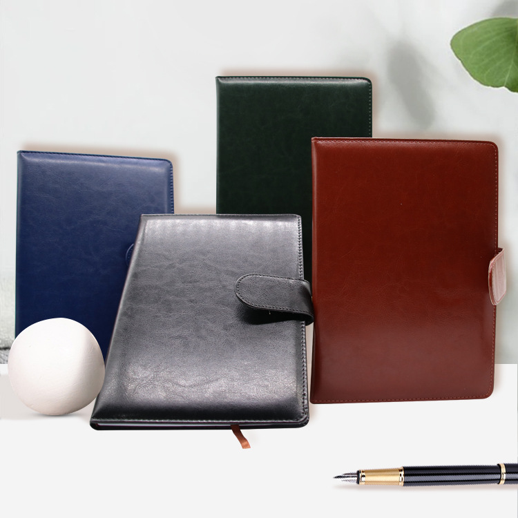 Yalong Cross-border PU Leather A5 notebook, small square Russian-specific notebook, soft leather printed notebook details Picture