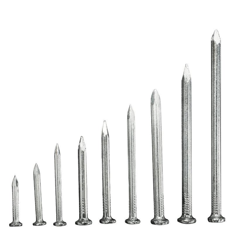 特种水泥钉钢钉墙钉小铁钉固定挂钩画相框墙壁混凝土木工钉淳枫白底实物图