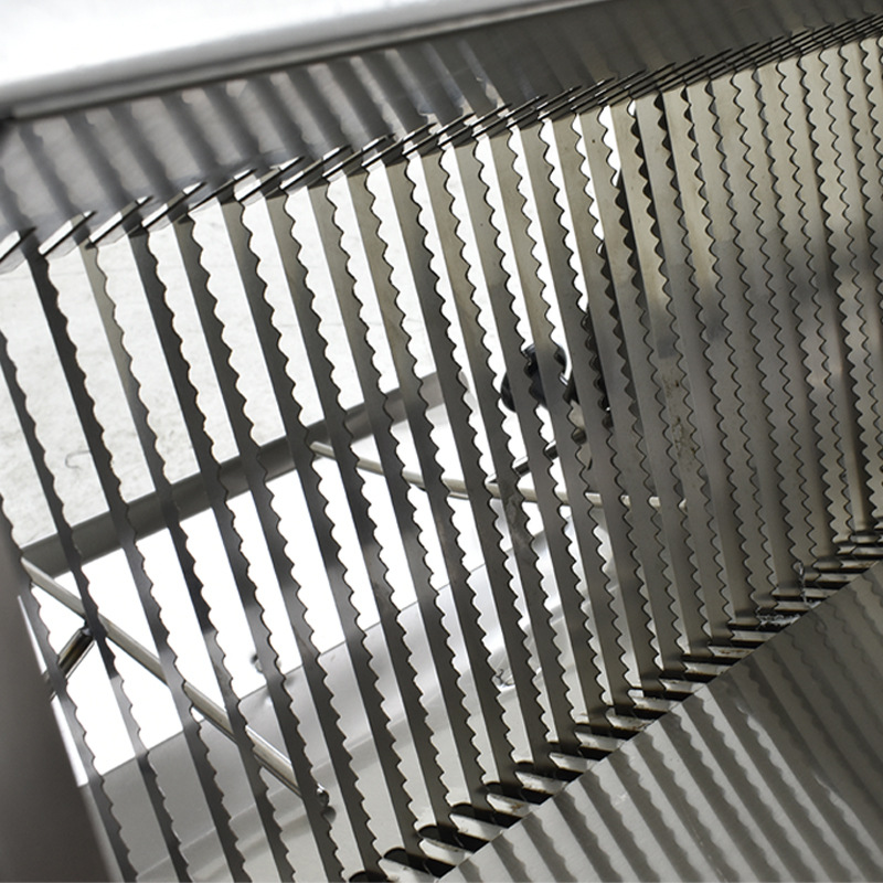 Commercial square bag slicer, electric stainless steel bread soil driver cutter, adjustable width cutting machine Item Picture