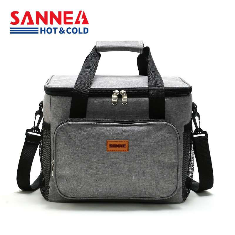 SAN Neng Outdoor Oxford Cloth Ice Pack, large capacity portable Lunch bag for heat and cold preservation, Amazon Cross-border Lunch box bag