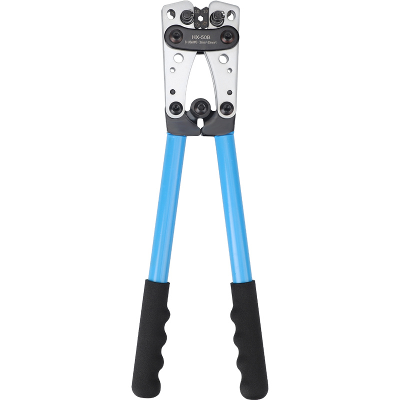 HX-50B terminal crimping pliers, SC/JG/UT/OT-120B-150B-245B copper nose connectors, quick