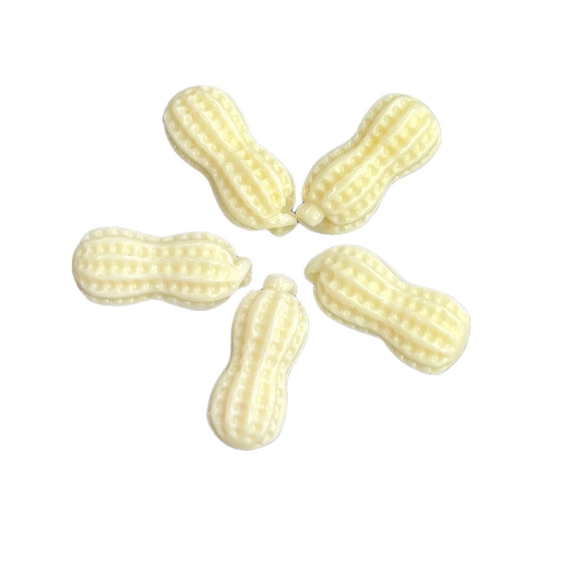 Natural freshwater pearl peanut pendants, DIY handcrafted jewelry accessories, exquisite cross-border jewelry production and wholesale Item Picture