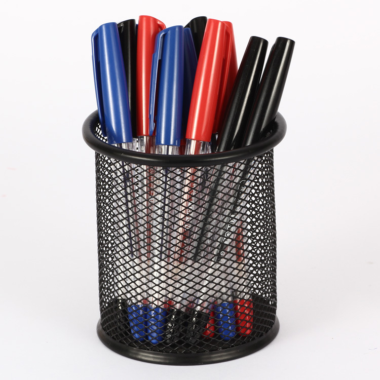 Office 0.5MM gel pen, red and black Lanming gel pen, 170 advertising socket gel pen Specification drawing