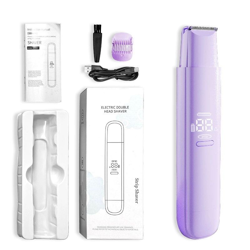 shanilak's new cross-border telescopic men's hair clipper, trimmer, electric hair removal device, men's razor and portable hair clipper