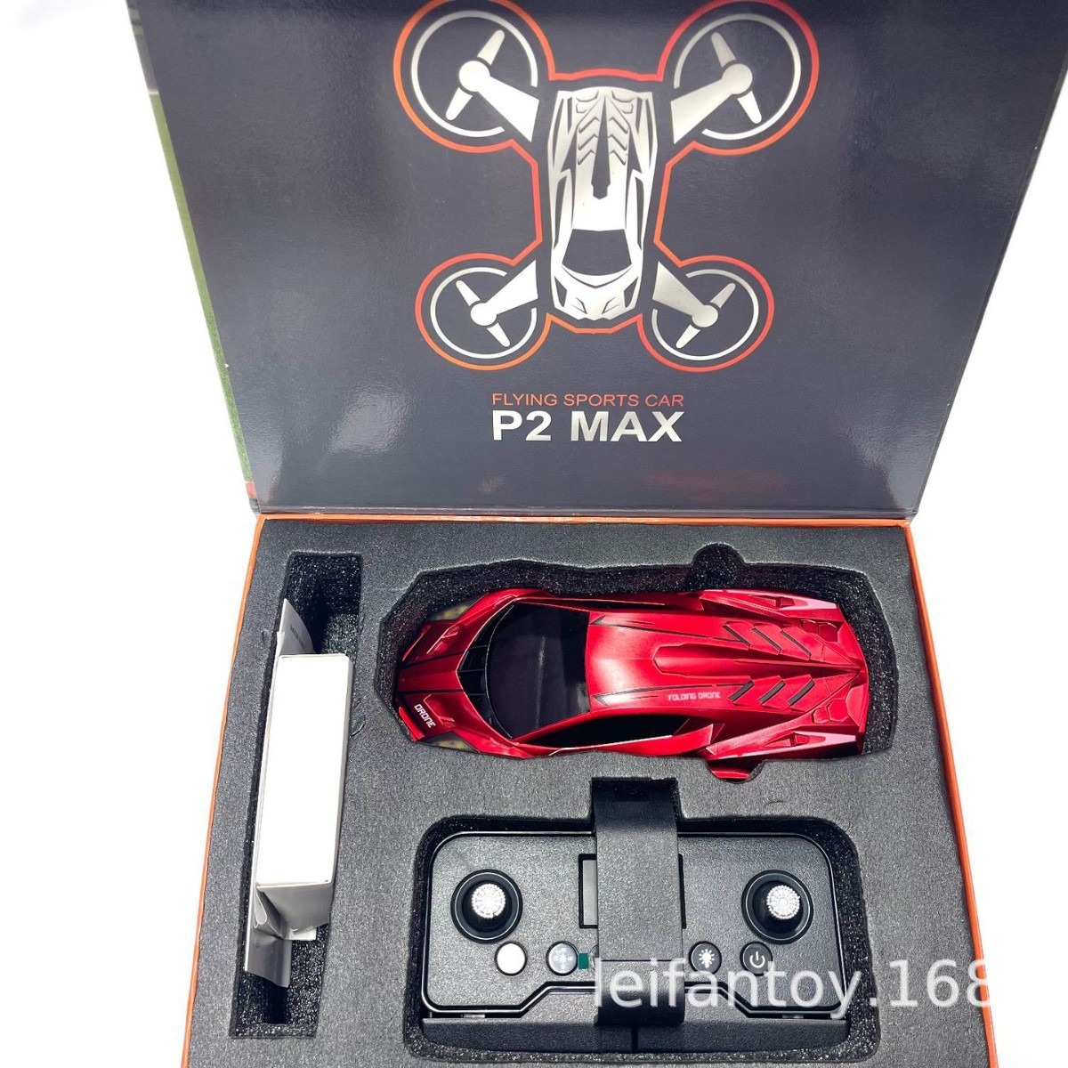 跨境新品无人机仿真比例跑车炫酷外观高清4K航拍摄像头无刷电机产品图