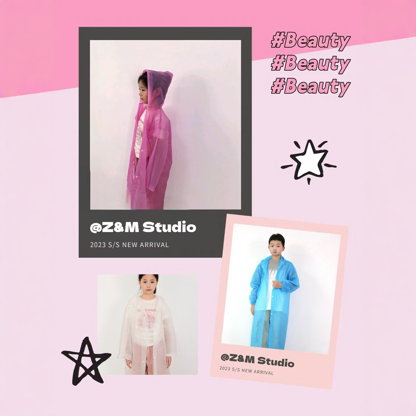 Wholesale non-disposable EVA children's raincoats, enlarged and thickened outdoor one-piece raincoats for primary school boys and girls Application Scenario