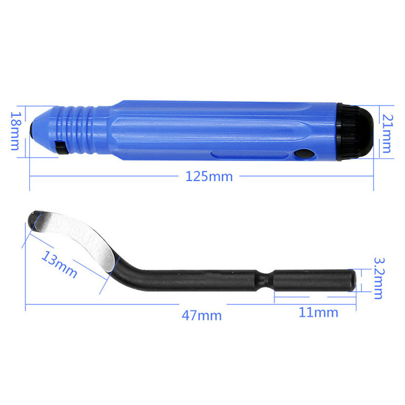 Manual deburring and trimming knife NB1100, scraper, chamfering, manual trimming tool set, plastic and metal trimming tool details Picture