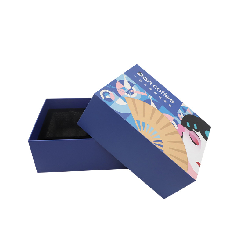 Customized high-end gift box printing from the original manufacturer, thickened high-end packaging box, exquisite cosmetic top and bottom cover gift box Application Scenario