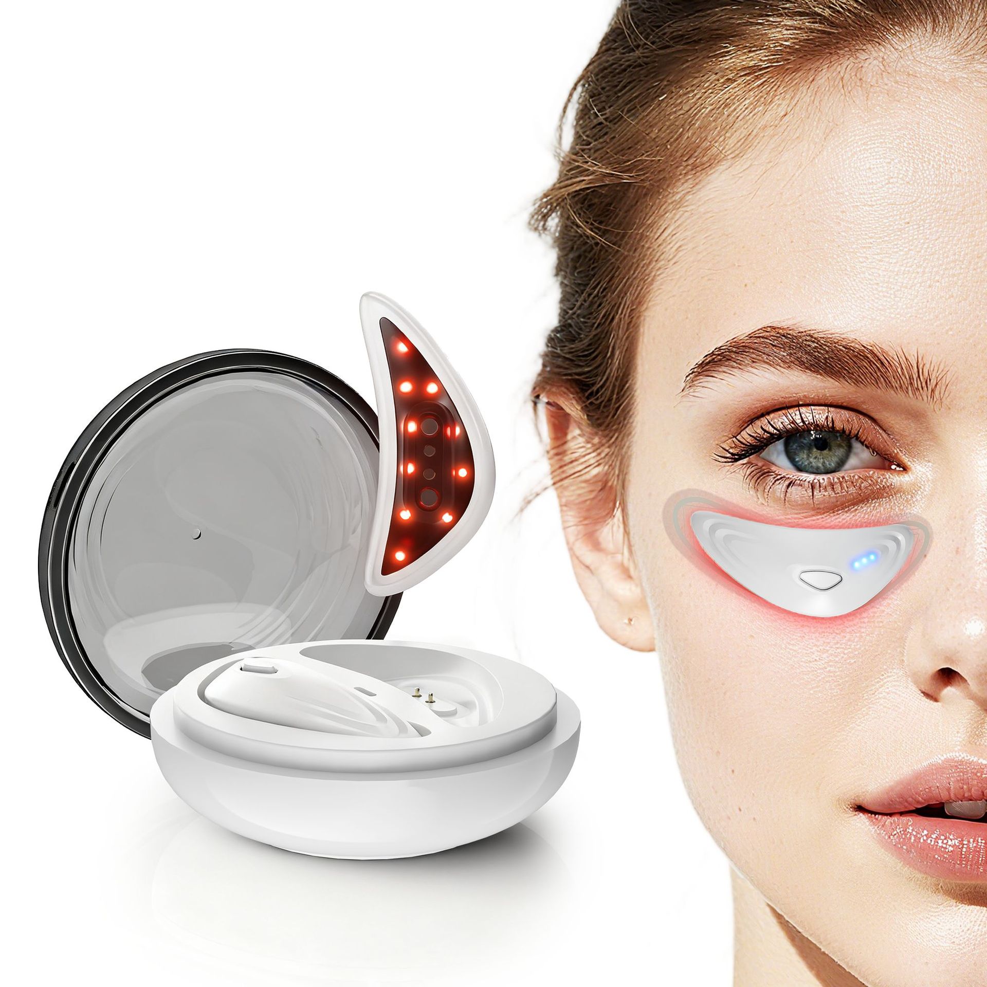shanilak Red Light Eye Beauty Device for reducing dark circles and eye bags, EMS microcurrent Eye Beauty Device Cross-border Item Picture