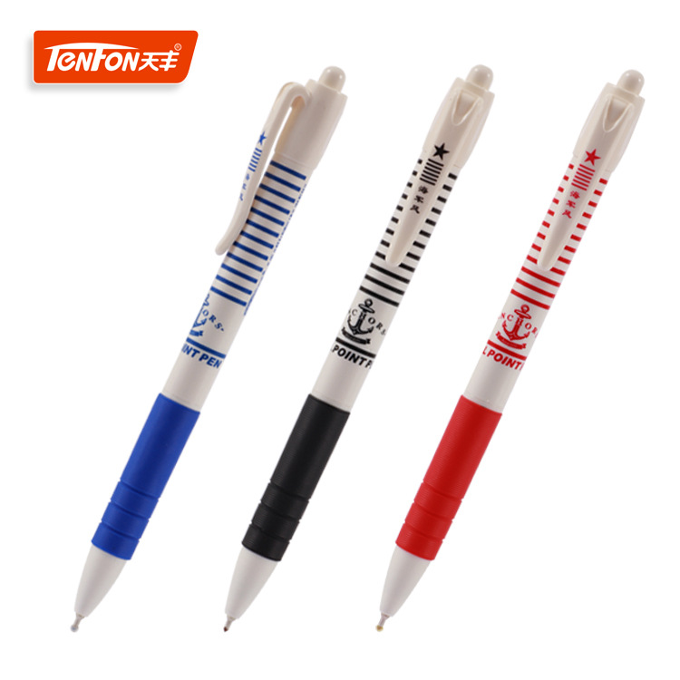 New foreign trade ballpoint pen 5183 Office plastic Ballpoint pen Press gift Ballpoint pen