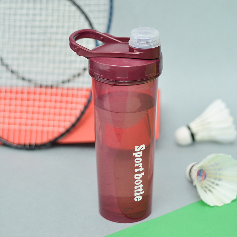 Plastic space shaker cup, portable outdoor travel cup, water bottle, juicer with tea strainer, fitness and sports water cup details Picture