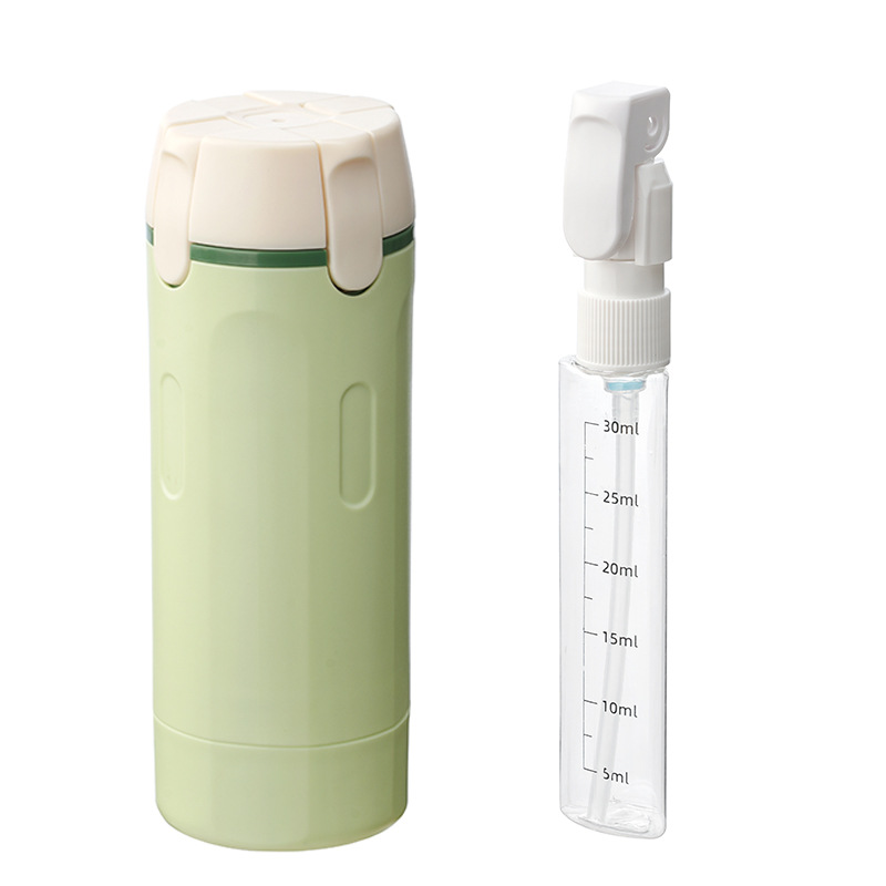 Four-in-one portable travel bottle for personal care, cosmetics, shampoo and body wash, travel storage bottle Item Picture