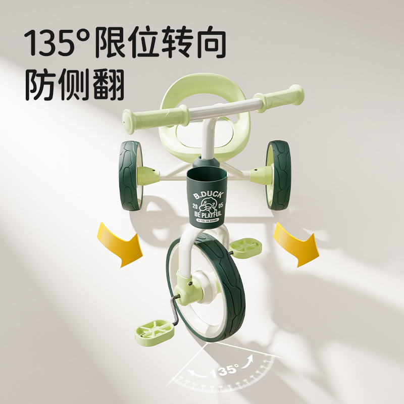 儿童三轮车实物图