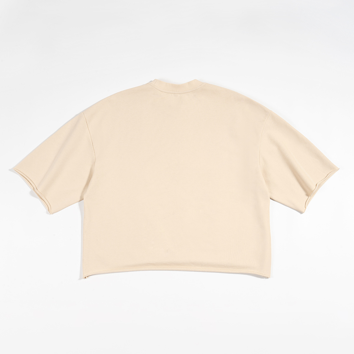 ETAI Men's Wear: High-quality trendy brand round-neck short and wide loop T-shirts, a must-have couple's style, casual men's short-sleeved with loose edges Item Picture