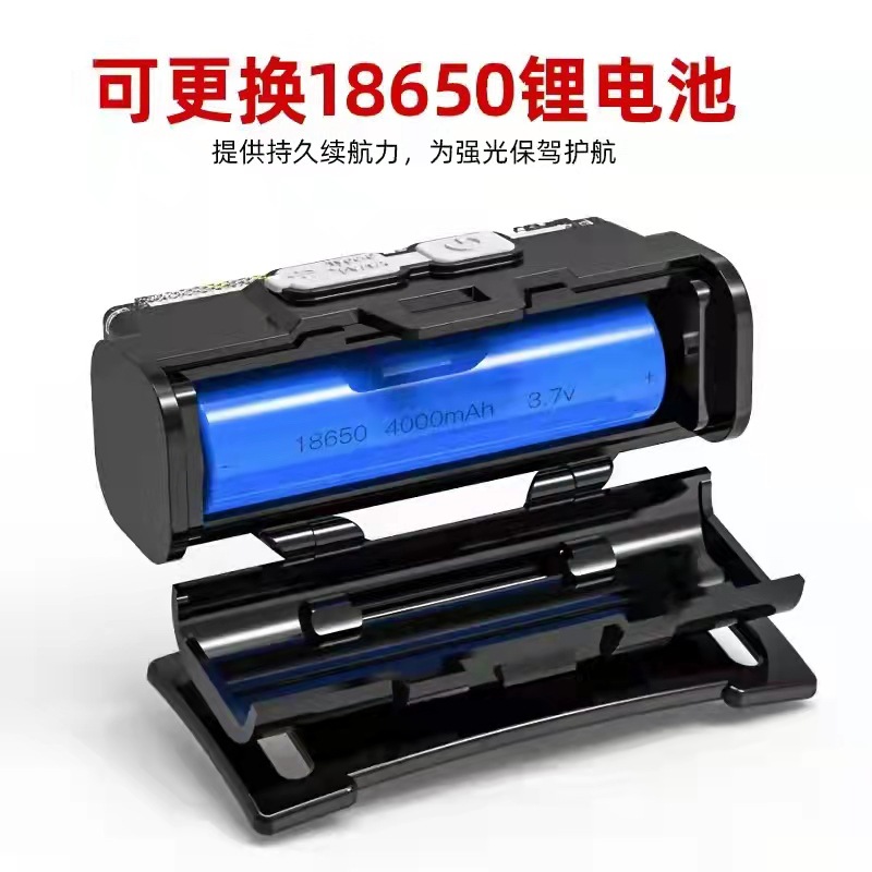 Ultra-bright COB small headlamp LED outdoor camping, mountain climbing, hiking and night cycling headlamp Plastic head-mounted high-intensity and high-brightness Item Picture